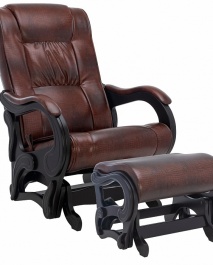 Кресло для отдыха Flom Люкс с пуфом-глайдер